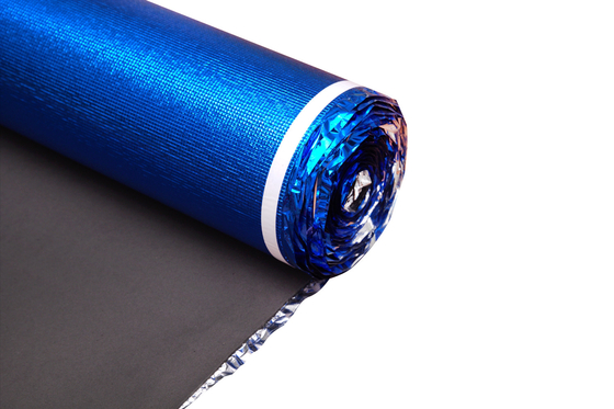 SGS Blue Aluminum Film Eva Foam Underlay Moisture Protectionfoam Laminate Underlay 2mm