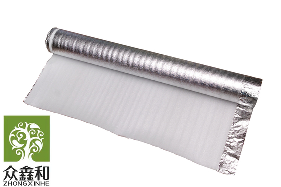 1100mm Width Silver Laminate Underlay 2mm Underlay For Laminate Flooring