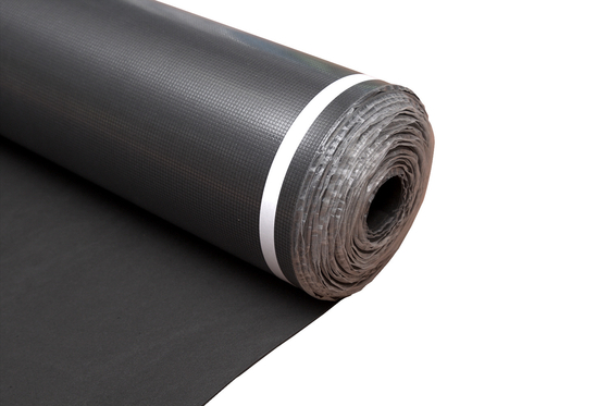 0.04mm EVA Foam Underlayment 2mm Thick Black Foam Underlay For Wood Flooring